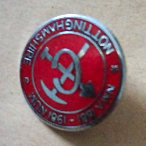 Nottinghamshire red enamel - red,