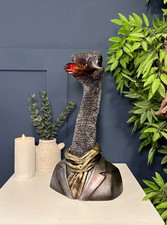 Large Premium Dapper Emu Bust