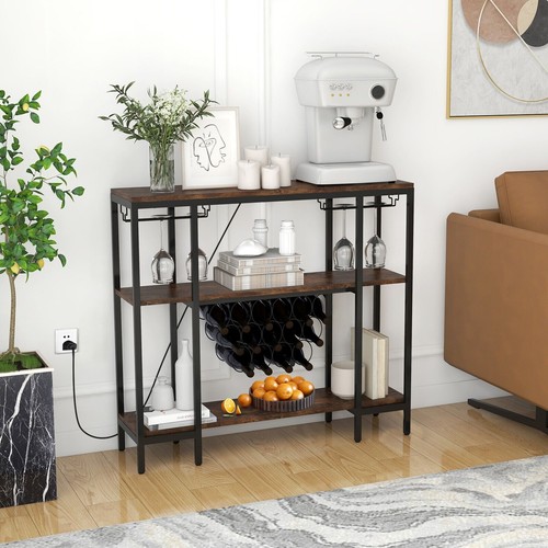 Wine bar cabinet industrial - bar,