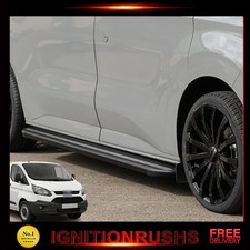 PAIR SIDE STEPS VAN RUNNING