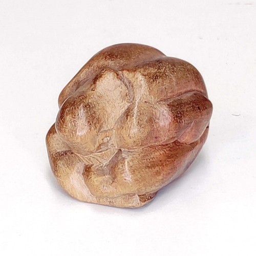 Hand carved wooden sculpture - hand,