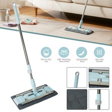 Cleaning Mop Long Handle Flat Floor Mops Wet Dry Mop with Telescopic Handle