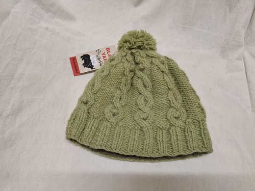 Bobble hat unisex hand knitted - hat,