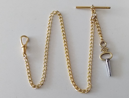 9ct rolled gold pocket watch - rolled,