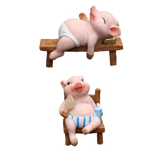 Pig figurine small - small,