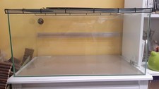 Small animal glass terrarium cage 75cm x 45cm x 37cm hamster gerbil