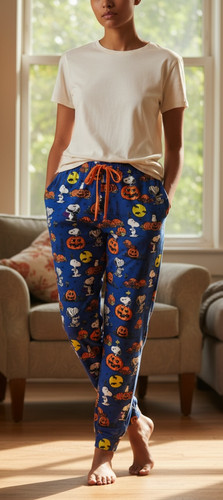 Snoopy peanuts pajama pants - peanuts,
