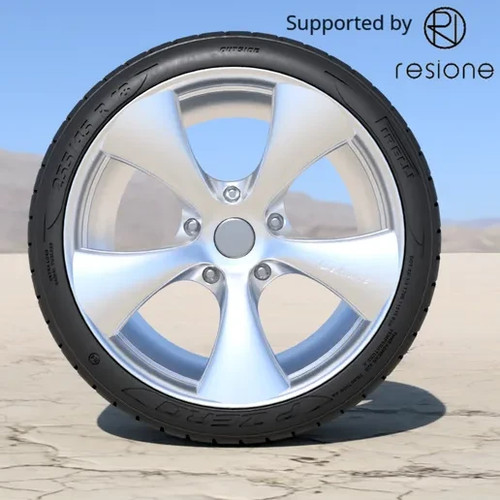 Car model wheels - 4, x