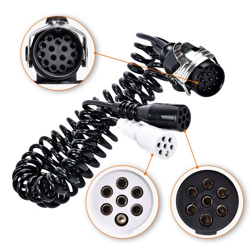 Pin dual n - 7-pin, plug