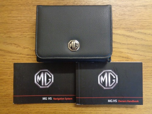 Owners handbook manual - mg, hs