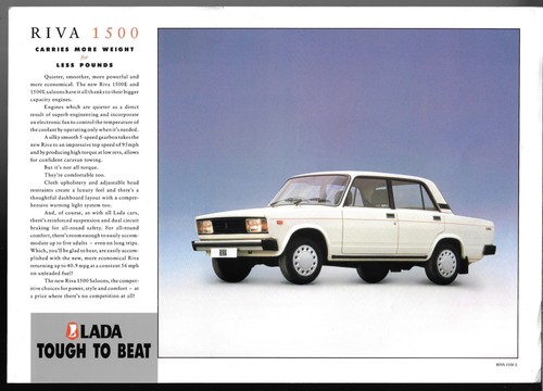 Lada riva 1500 saloon - lada,