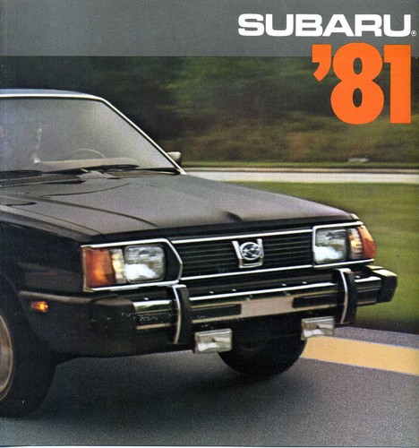 Subaru 1981 dealer brochure - subaru,