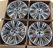 Jaguar XJ 20" Kasuga Silver Set of Alloy Wheels C2D4246 C2D4245