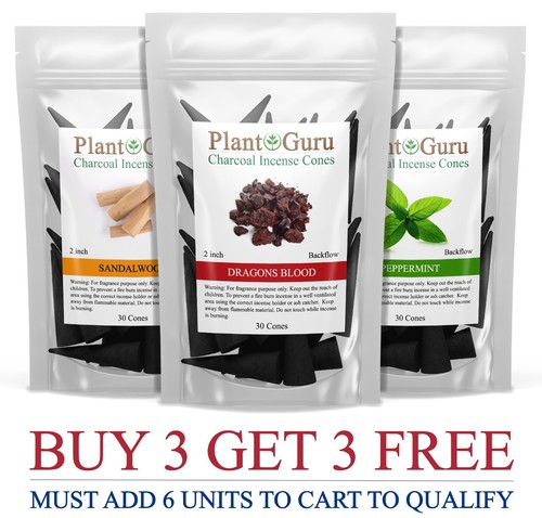 Jumbo charcoal incense - 30,