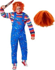 Men`s Chucky Costume & Wig
