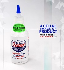 BRAND NEW LUCAS OIL POWER STEERING STOP LEAK FIX RACK/BOX FLUID SEAL 355ML