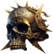 Colour Gold Black Halloween