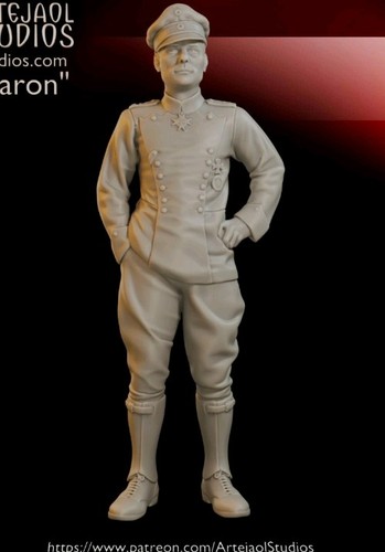 Ww1 red baron german - red,