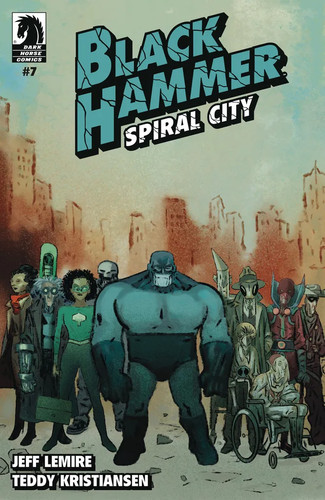 Black hammer spiral - hammer:,