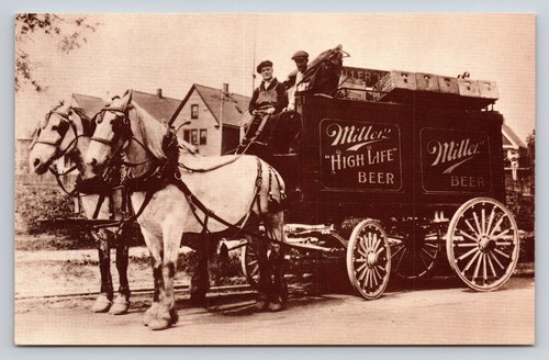 Vintage miller high life - high, beer