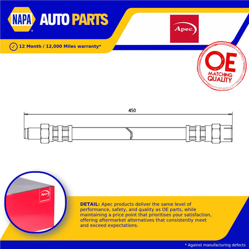 Brake hose fits - fits, 308d