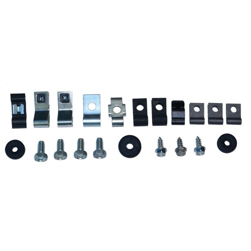 Brake line clip kit - clip, disc