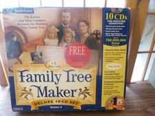 Family Tree Maker Deluxe 10 Cd