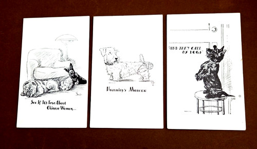 Scottish terrier dog art - scottish,
