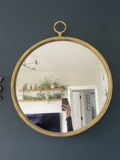 Vintage Round Brass Wall