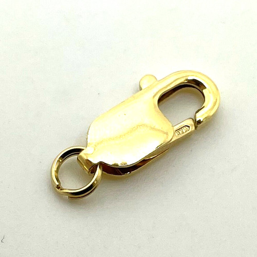 9ct gold clasp 15mm trigger - gold,