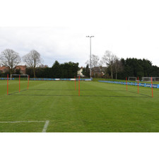 Precision Football Boundary Marking System 5m (Set of 6) for training drills