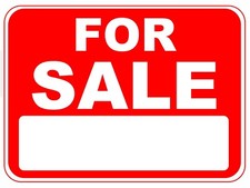 FOR SALE Metal Sign Board