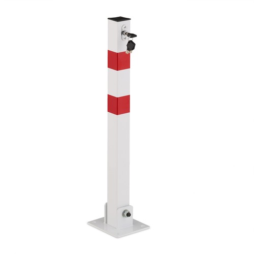 Square folding barrier - folding, post