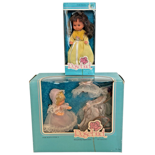 1976 mattel rosebud doll - 1976,