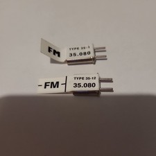  Futaba  FM 35 MHz 35.080 tx68 Crystals  RX & TX kyosho concept 30 nexus  tamiya