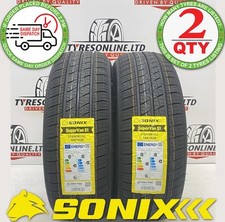 2 X 215 65 15C SONIX COMMERCIAL 215/65R15C 104/102R M+S C&B RATED TYRES 2156515