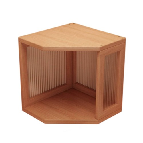 Corner desktop shelf - desktop, smooth