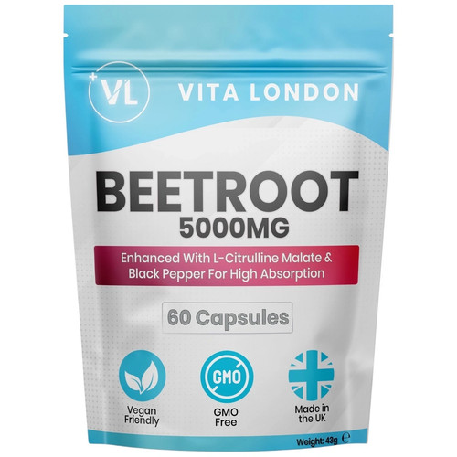 Beetroot capsules 5000mg - beetroot,