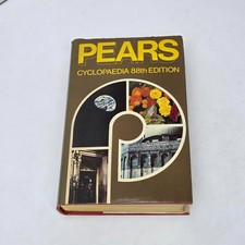Pears Cyclopaedia 88th Edition Encyclopaedia Hardcover Reference Book