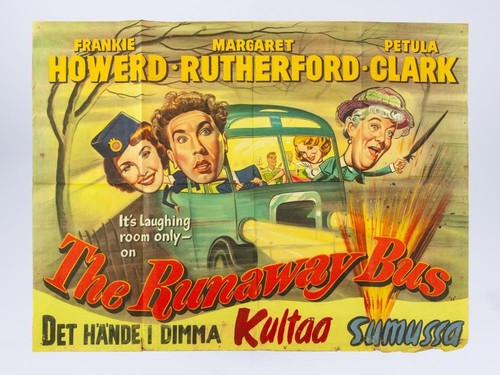 The runaway bus 1954 - runaway, starring