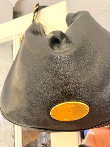 Mulberry black pebbled leather - black,