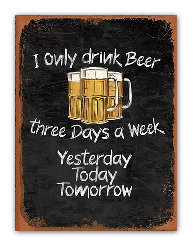 Funny metal beer - metal, "