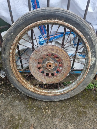 Spoked front motorcycle - 18",
