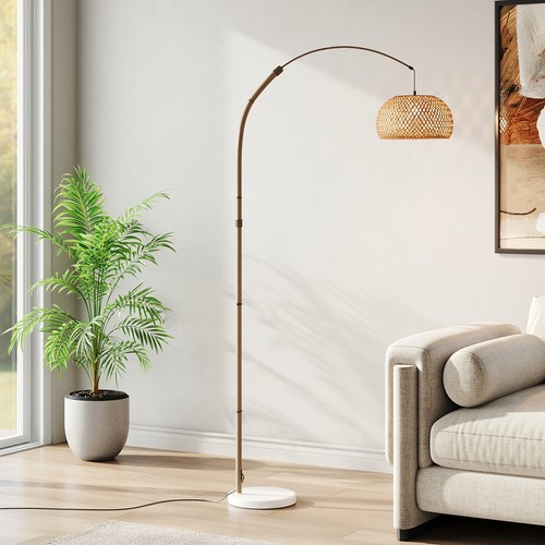 Modern floor lamp marble base - modern,