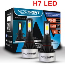NOVSIGHT Pair H7 LED Headlight