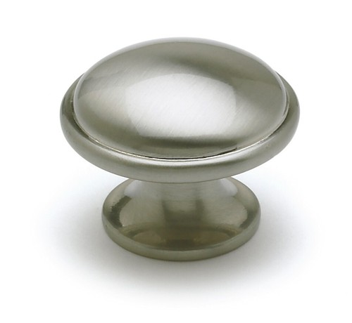Brushed nickel door knob - nickel,