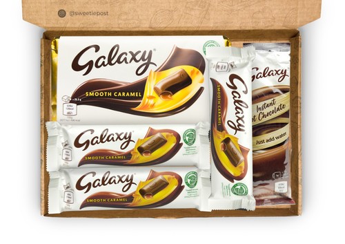 Galaxy caramel gift - caramel, box