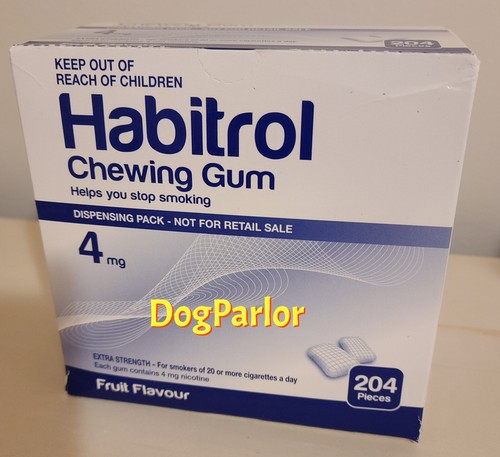 Habitrol nicotine gum 4mg - gum,