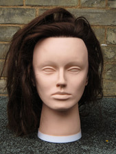 Early Eighties Vintage Artistico Hairdressers Training Mannequin with Stand VGC