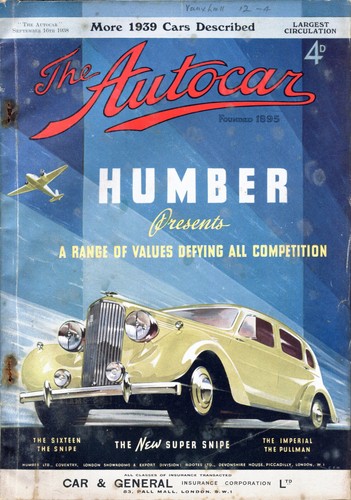 Autocar magazine september - 16,